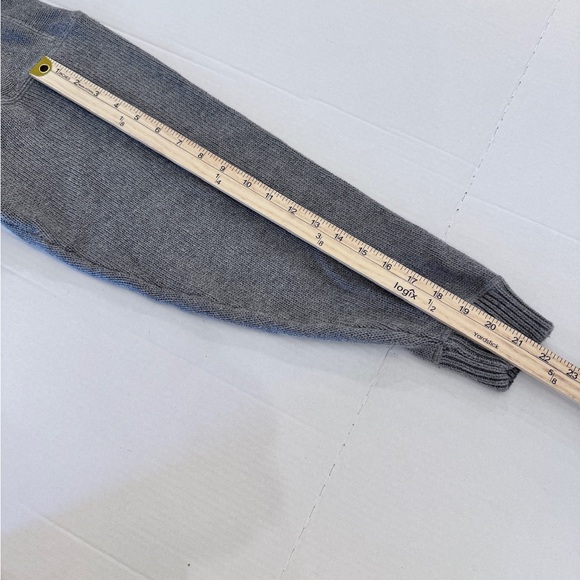 Vtg Eddie Bauer Fisherman Sweater Mens Medium Cotton Ribbed Knit Grandpa Chunky - Picture 6 of 6